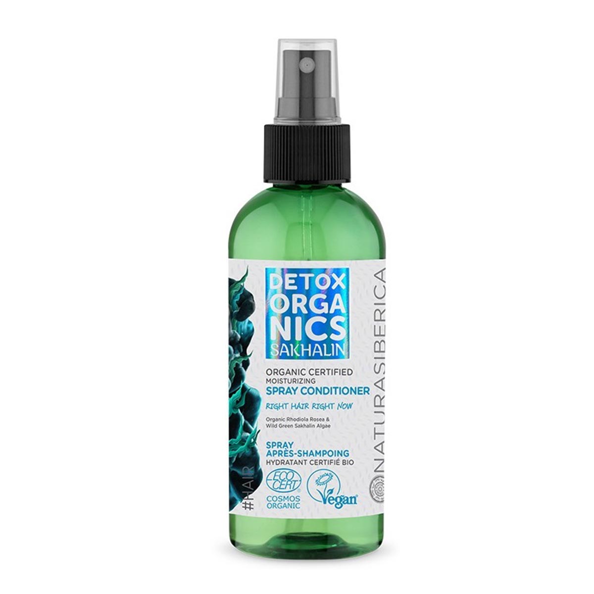 Natura Siberica Detox Organics Sakhalin Spray Acondicionador Right Hair 170Ml